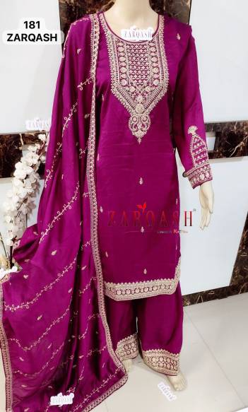 D.NO :- 181 TO 185 BY SAGAR IMPEX EMBROIDERY SALWAR KAMEEZ WHOLESALER IN INDIA